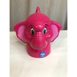 Flip top cup pink elephant the greatest show on earth